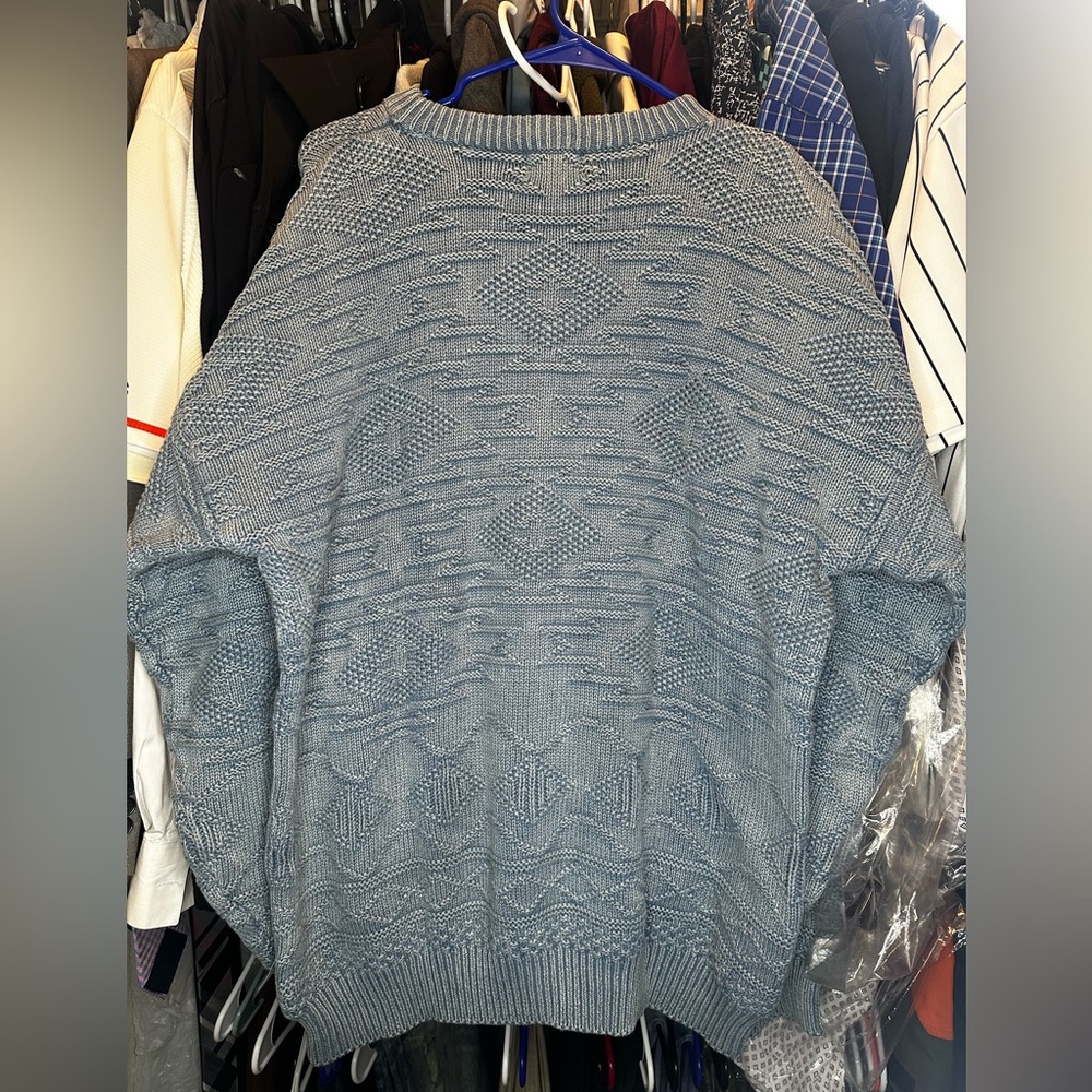 Vintage Aztec Pattern Sweater - image 2